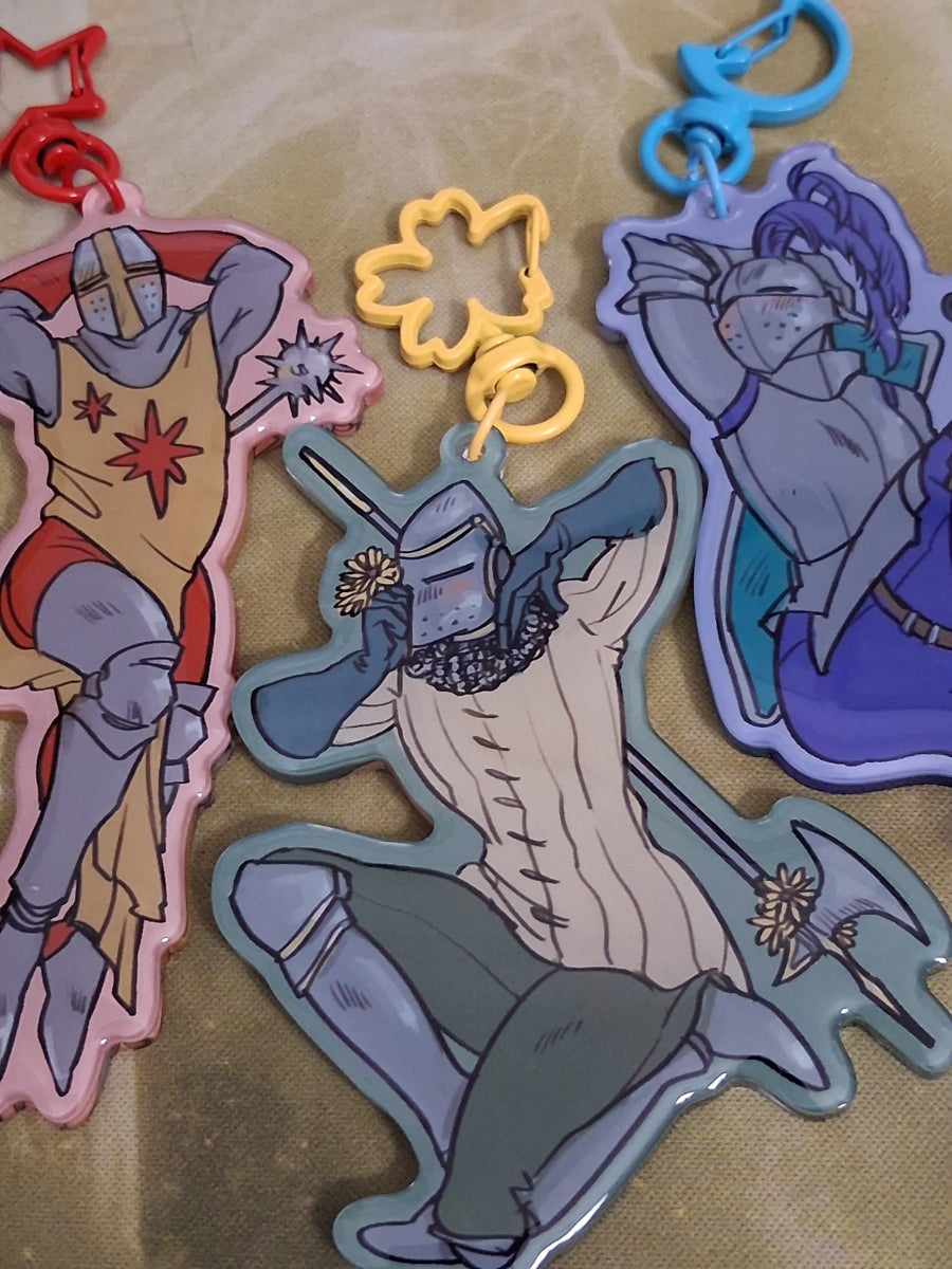POLYARMORY KNIGHT CHARMS