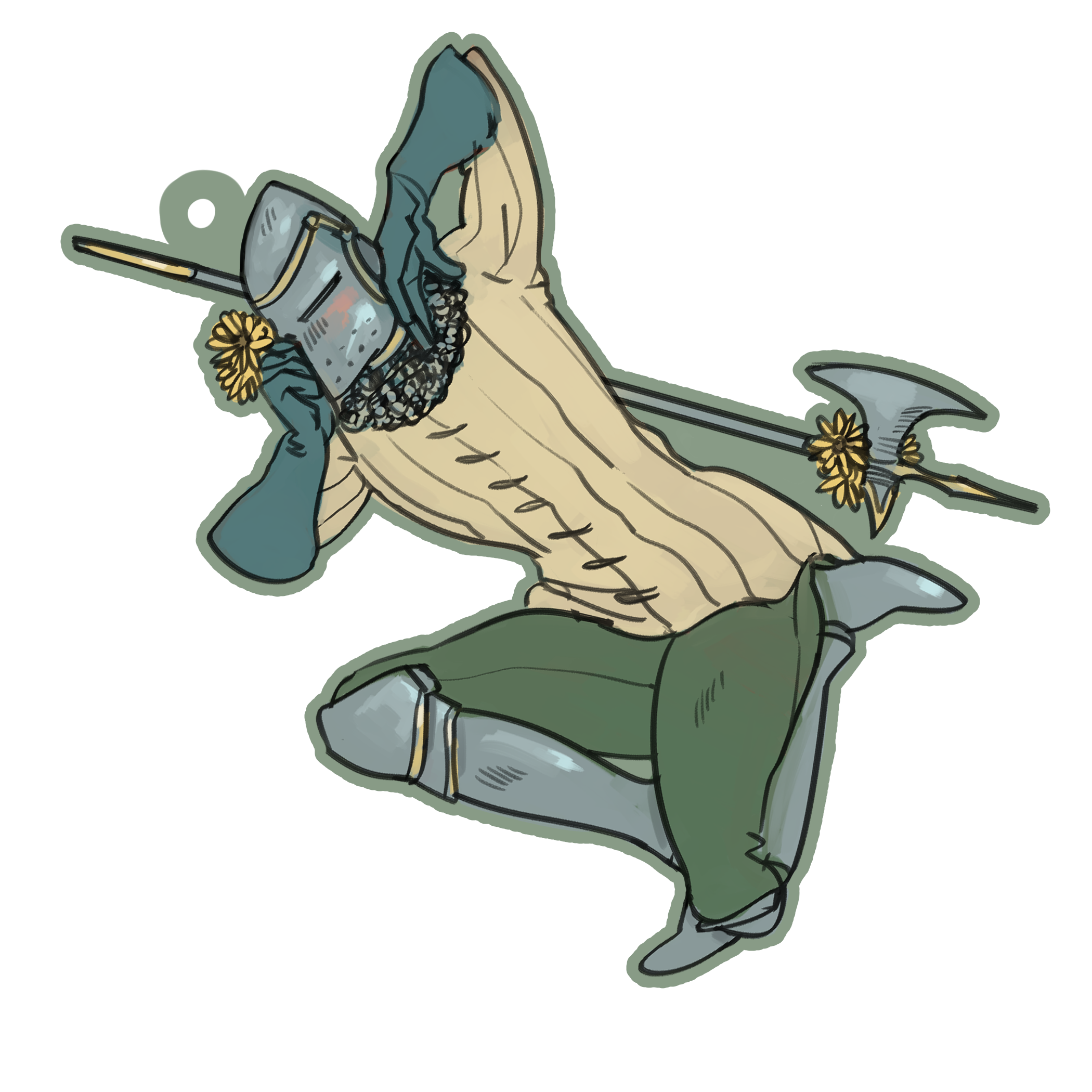 POLYARMORY KNIGHT CHARMS