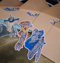 POLYARMORY KNIGHT STICKER SET
